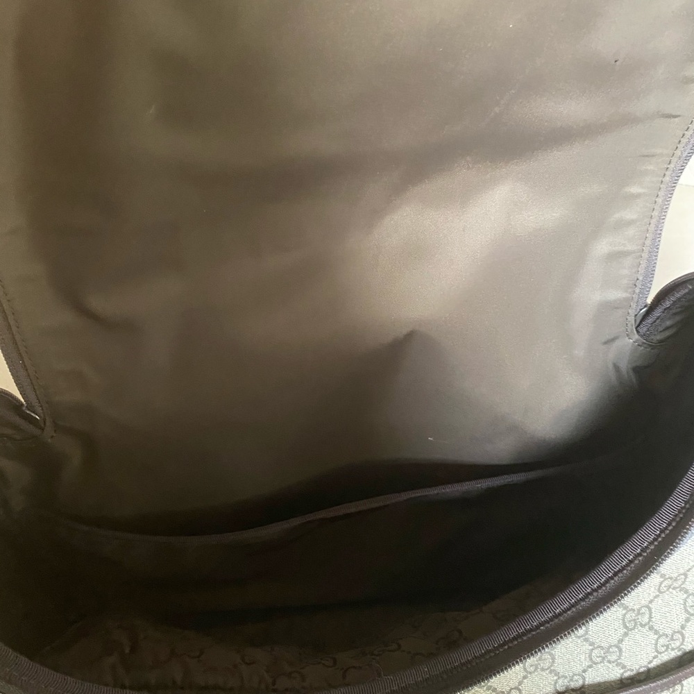 GG Canvas Diaper Bag